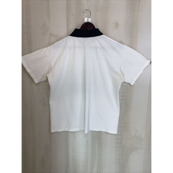 Vintage 1993 HL Miller Gold Womens Funny Cat Graphic Waffle Knit T Shirt Large- - Picture 7 of 9